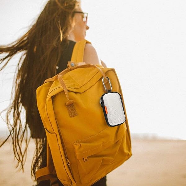 GLCON GLCON Small EVA Hard Shell Case for Earbuds & Chargers - Durable Zipper Organizer for Electronics & Accessories - View 7 of 8