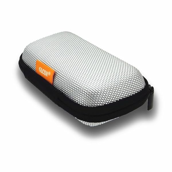 GLCON GLCON Small EVA Hard Shell Case for Earbuds & Chargers - Durable Zipper Organizer for Electronics & Accessories - View 2 of 8