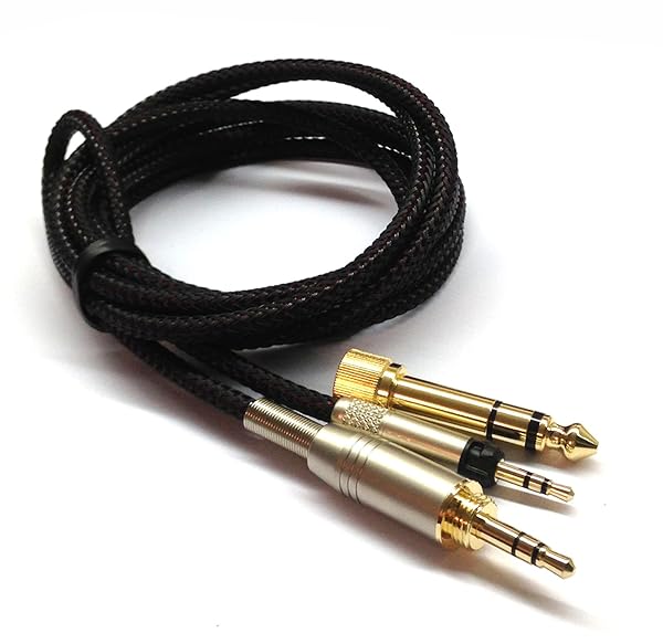NewFantasia Upgrade Your Audio: NewFantasia 3m Replacement Cable for Audio Technica ATH-M50x, M40x, M70x Headphones - View 3 of 8