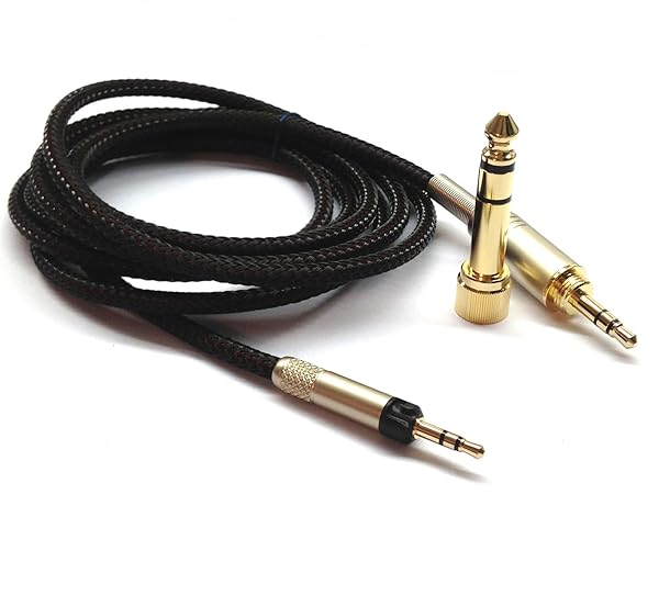 NewFantasia Upgrade Your Audio: NewFantasia 3m Replacement Cable for Audio Technica ATH-M50x, M40x, M70x Headphones - View 7 of 8