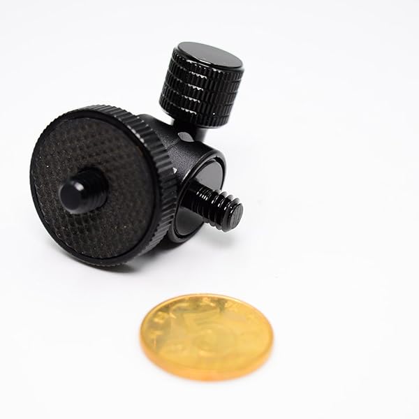 koolehaoda "Koolehaoda Mini Ballhead Tripod Mount: Versatile 1/4" Screw Connector for Cameras" - View 7 of 8
