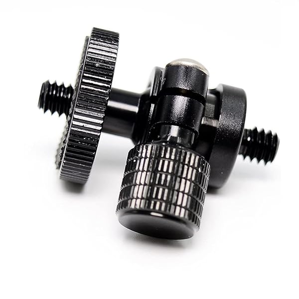 koolehaoda "Koolehaoda Mini Ballhead Tripod Mount: Versatile 1/4" Screw Connector for Cameras" - View 8 of 8