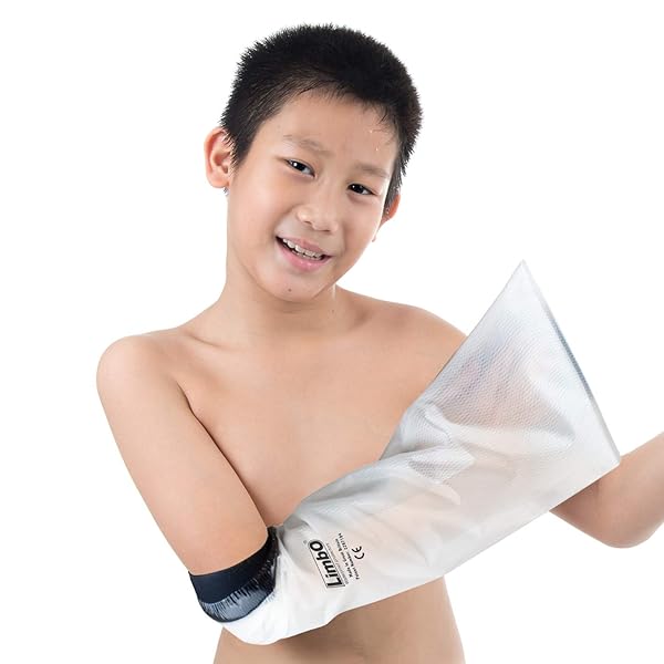 LimbO Waterproof Protectors Limbo Childrens Half Arm Waterproof Cast Cover for Ages 11 to 13 Years
