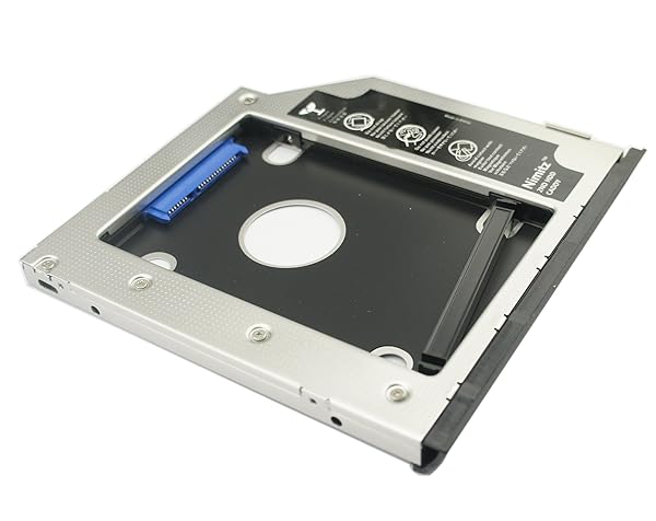 Nimitz Upgrade Dell Latitude E6440/E6540: Nimitz 2nd HDD SSD Hard Drive Caddy with Ejector