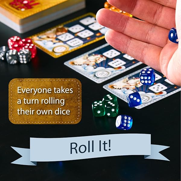 Calliope Calliope Games Roll for It Deluxe Edition Board Game Fun Family Game for All Ages Perfect for Game Night - View 3 of 7