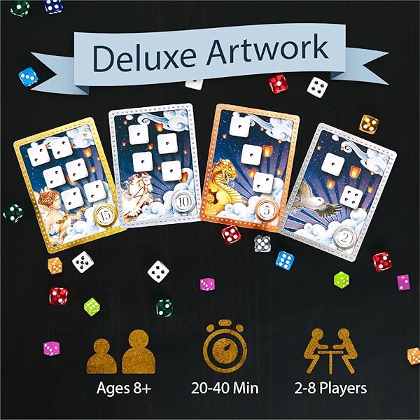 Calliope Calliope Games Roll for It Deluxe Edition Board Game Fun Family Game for All Ages Perfect for Game Night - View 6 of 7