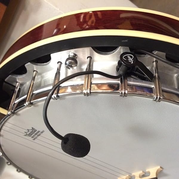 Myers Pickups Myers Pickups Feather Banjo Pickup with Flexible Micro-Gooseneck for Superior Sound Quality