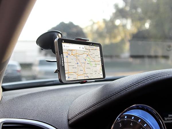 Cellet Cellet Dashboard & Windshield Phone Mount: Compatible with iPhone 14 Pro Max, Samsung Galaxy, Google Pixel & More - View 3 of 9