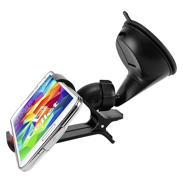 Cellet Cellet Dashboard & Windshield Phone Mount: Compatible with iPhone 14 Pro Max, Samsung Galaxy, Google Pixel & More - View 6 of 9