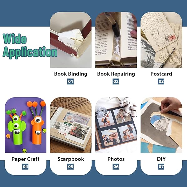 Lineco Lineco Books by Hand pH Neutral Adhesive - Acid-Free, Quick-Drying, Archival Quality, 16 oz for Lay-Flat Binding - View 5 of 7