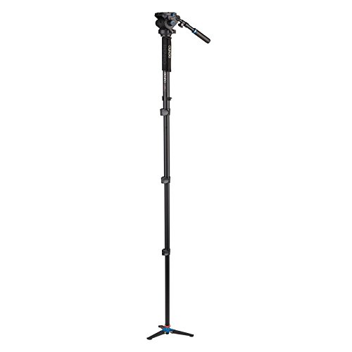 Benro Benro A48FDS6 Monopod with 3-Leg Base & S6 Head - Durable, Lightweight, Perfect for Photographers - View 5 of 6