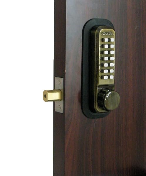 Lockey USA Lockey 2210MGDC Keyless Deadbolt Double Sided Combination Marine Grade for Secure Access - View 3 of 7