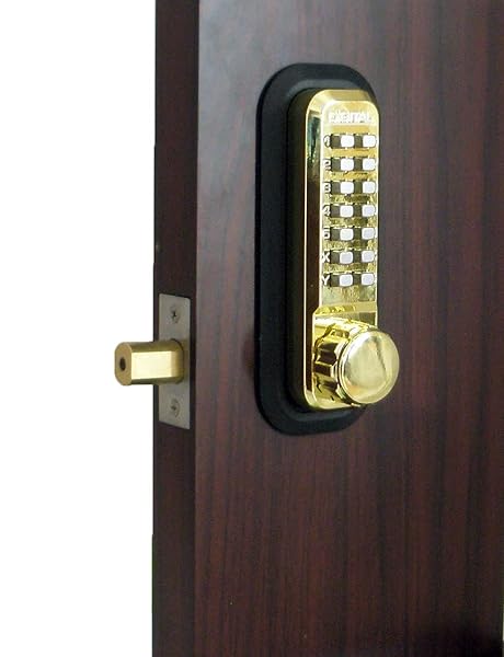 Lockey USA Lockey 2210MGDC Keyless Deadbolt Double Sided Combination Marine Grade for Secure Access - View 6 of 7