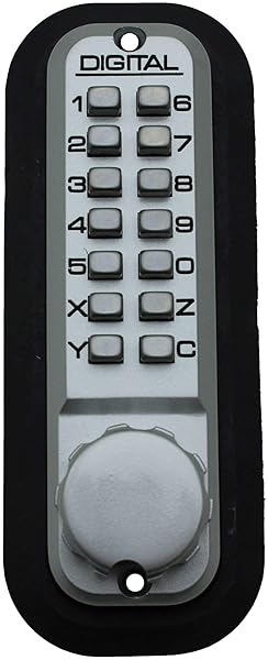 Lockey USA Lockey 2210MGDC Keyless Deadbolt Double Sided Combination Marine Grade for Secure Access - View 2 of 7