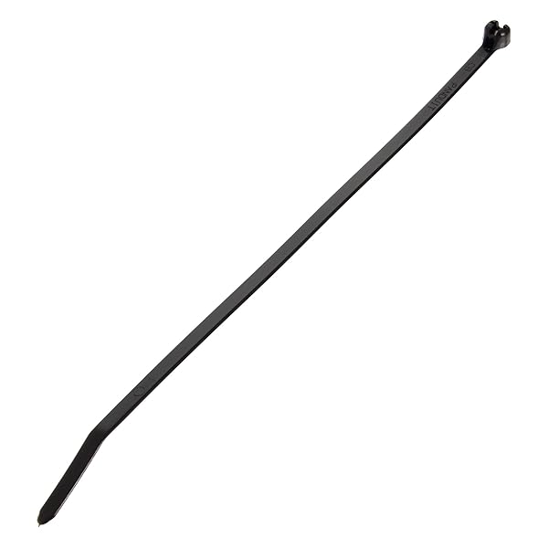 Panduit Buy Panduit BT3S-M0 12-Inch Weather Resistant Cable Ties - 1,000-Pack Black Nylon 6.6 with Metal Barb