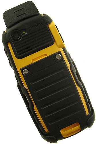 Nakedcellphone NAKEDCELLPHONE Black Spring Clip Holster for SONIM XP Strike & Bolt Series - Durable Rotating Case - View 3 of 9