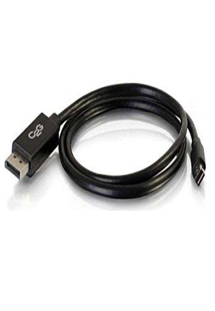10FT Mini DPT to DPT Cable Black High Quality Durable Connection for Audio and Video Devices