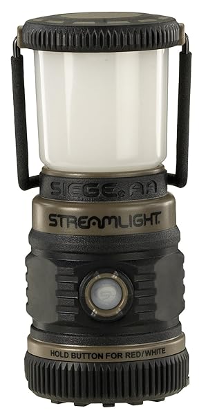 Streamlight Streamlight 44941 Siege 200-Lumen Compact Hand Lantern - Coyote Outdoor Flashlight for Camping & Emergencies