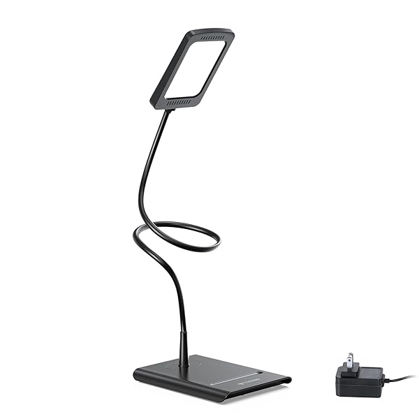 TROND TROND Dimmable Desk Lamp: Eye-Caring, 3 Color Modes & Touch Control for Home Office & Dorm Essentials