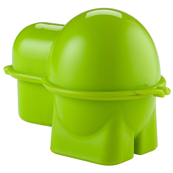 Hutzler Buy Hutzler 399GR Snack Container - Egg To-Go in Green | Perfect for On-the-Go Snacks!