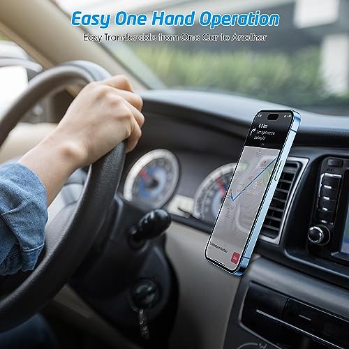 WixGear Buy WixGear Universal Magnetic Phone Car Mount - Fast Swift-Snap for Smartphones & Mini Tablets, Black - View 4 of 10