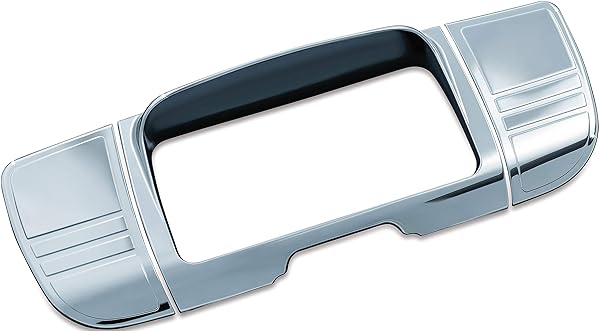 Kuryakyn Upgrade Your Harley: Kuryakyn 7240 Deluxe Tri-Line Stereo Trim Kit for 2014-19 Touring & Tri Glide Motorcycles