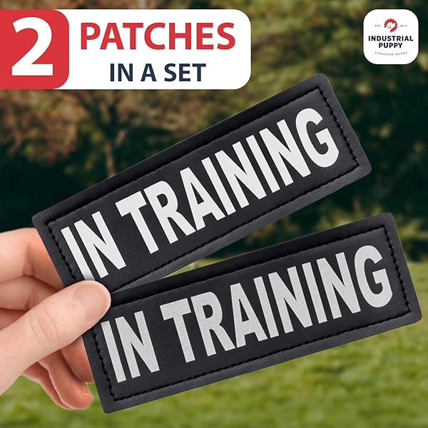 Industrial Puppy Industrial Puppy Training Dog Patch Reflective Service Vest Tag for Working Dogs - View 2 of 7