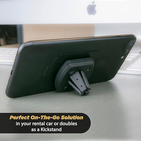 Scosche Scosche MAGVM2 MagicMount: Universal Magnetic Phone Mount for Car Air Vent - Strong Hold for iPhone, Samsung & All Devices - View 5 of 7