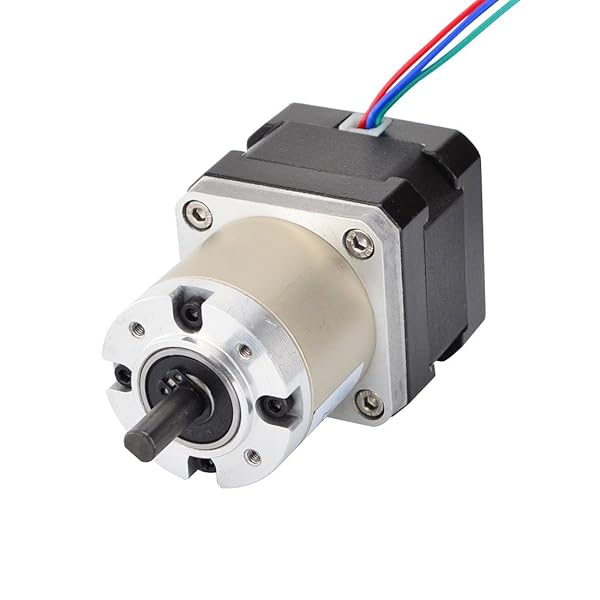 STEPPERONLINE STEPPERONLINE 27:1 Planetary Gearbox for Nema 17 Stepper Motor - Ideal for DIY CNC, Robotics & Camera Projects