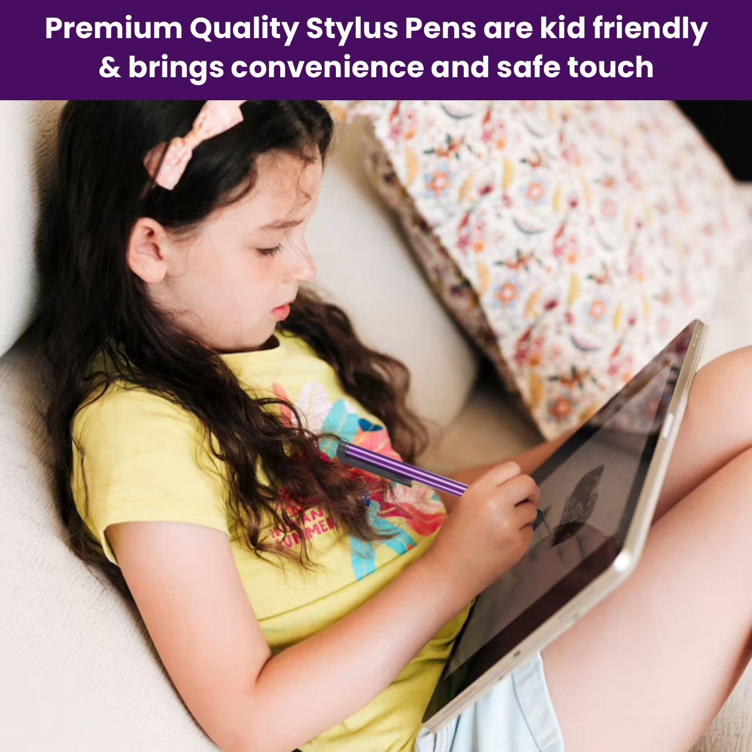 TCD 100 Pack Colorful Long Metal Capacitive Stylus Pens Universal for All Touch Screen Devices Lifetime Warranty Assorted Colors - View 6 of 6