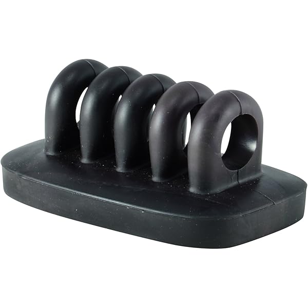 JacobsParts Cable Clip Holder Weighted Desktop Cord Management Fixture Black for Organized Workspaces - View 2 of 2