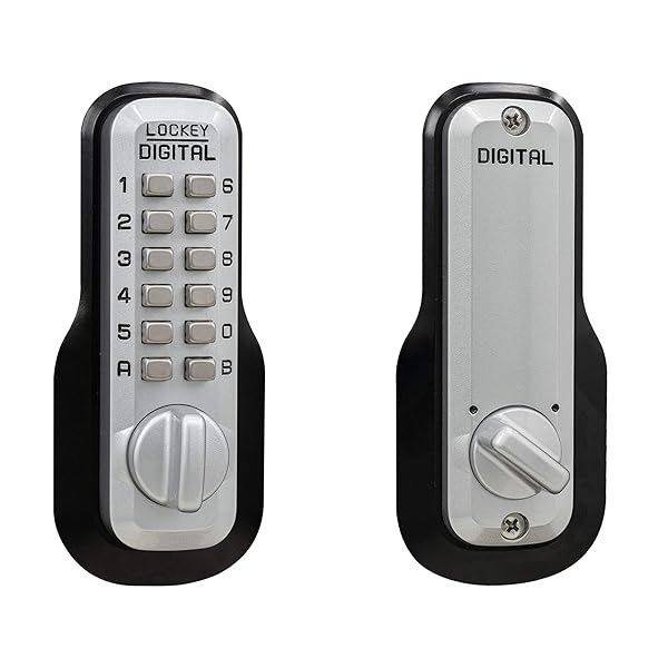 Lockey USA Secure Your Home with M210MG Mechanical Keyless Deadbolt - Easy Installation & Enhanced Safety