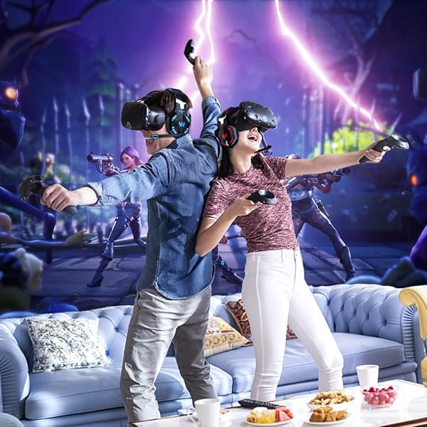 VersionTECH. VersionTECH G2000 Gaming Headset: Noise-Cancelling, LED Lights, Soft Earmuffs for PS5, Xbox, PC & More - View 4 of 8