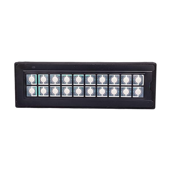 KRS Corporation, LLC 20 Key USB Programmable Keypad with 6 Foot USB Cable and USB PS2 Adapter for Enhanced Productivity - View 4 of 8