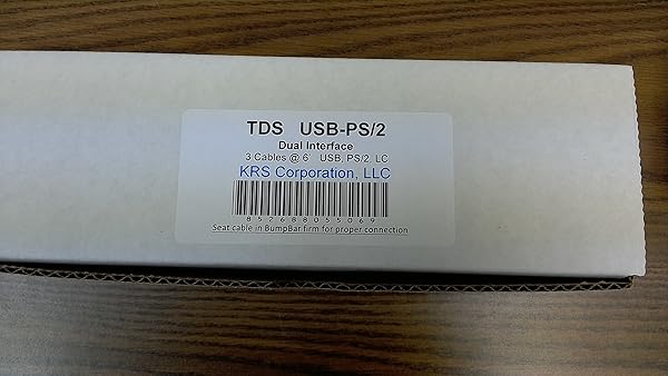 KRS Corporation, LLC 20 Key USB Programmable Keypad with 6 Foot USB Cable and USB PS2 Adapter for Enhanced Productivity - View 8 of 8