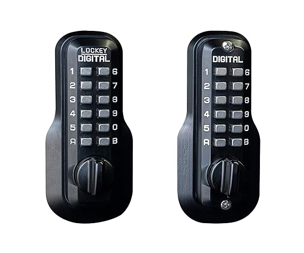 Lockey USA Secure Your Home with M210JBDC Mechanical Keyless Deadbolt - Easy Installation & Enhanced Safety