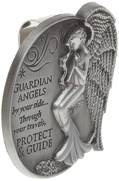 AngelStar Angelstar 15690 Guardian Angel Visor Clip - 2.5-Inch Grey Accent for Car Decor - View 3 of 7