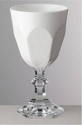 Mario Luca Giusti Mario Luca Giusti Dolce Vita White Water Goblet Elegant Design for Stylish Entertaining and Dining