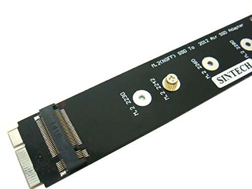 Sintech Upgrade 2012 MacBook Air with Sintech M.2 NGFF SSD to 26Pin Adapter for Enhanced Performance - View 5 of 8