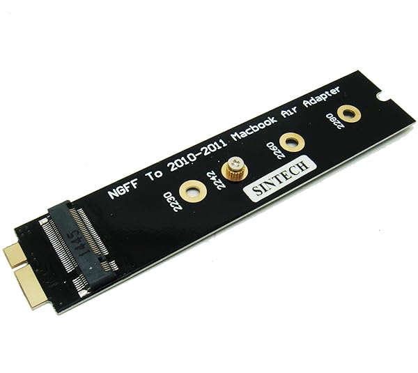 Sintech Upgrade Your 2010-2011 MacBook Air with Sintech M.2 NGFF SSD 18Pin Adapter Card - View 2 of 5