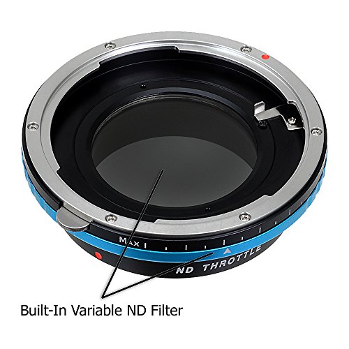 Fotodiox Vizelex ND Throttle Lens Mount Adapter: Mamiya 645 to Canon EOS with Built-in Variable ND Filter (ND2-ND1000) - View 3 of 7