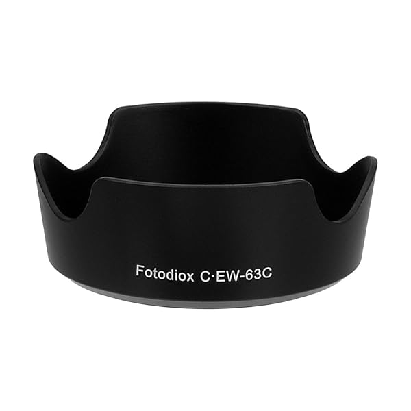Fotodiox EW-63C Lens Hood Replacement for EF-S 18-55mm f/3.5-5.6 STM - Enhance Your Photography!