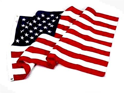 Valley Forge Valley Forge 4' x 6' Cotton US Flag - Embroidered Stars & Sewn Stripes for Durable Outdoor Display