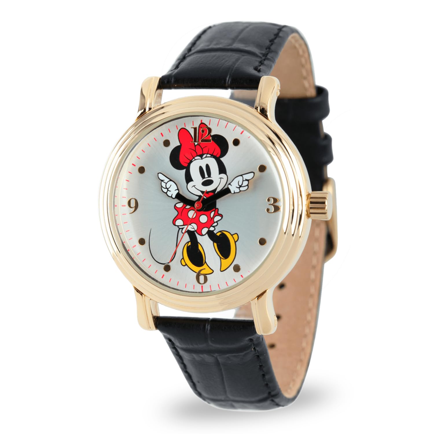 Disney Disney Minnie Mouse Vintage Articulating Hands Analog Quartz Watch for Adults