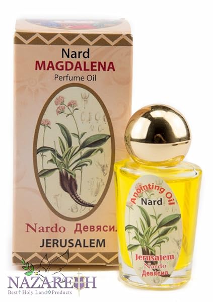 Nazareth Store Nard Magdalena Anointing Oil 10ml Authentic Fragrance from Jerusalem for Spiritual Use
