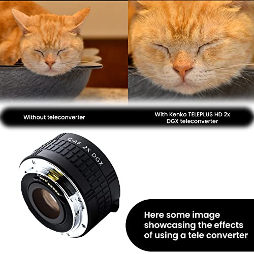 Kenko KENKO Teleplus 2X HD DGX Teleconverter for Canon - Enhance Your Photography with Quality Optics - View 4 of 6