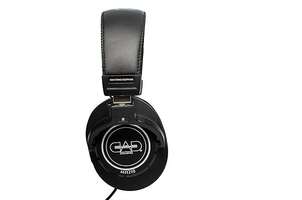 CAD Audio CAD Audio MH210 Closed-Back Studio Headphones with 40mm Drivers - Premium Sound in Black - View 3 of 9