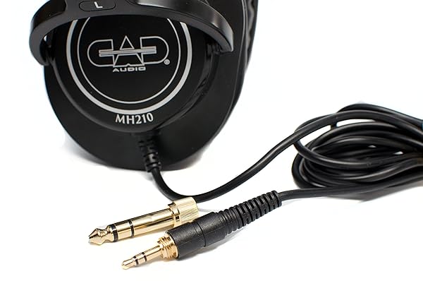 CAD Audio CAD Audio MH210 Closed-Back Studio Headphones with 40mm Drivers - Premium Sound in Black - View 5 of 9