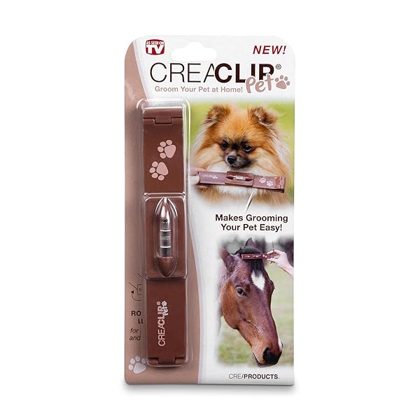 CreaClip CreaClip CreaPet Quiet Dog Cat Horse Grooming Kit Low Noise Cordless for Sensitive Pets