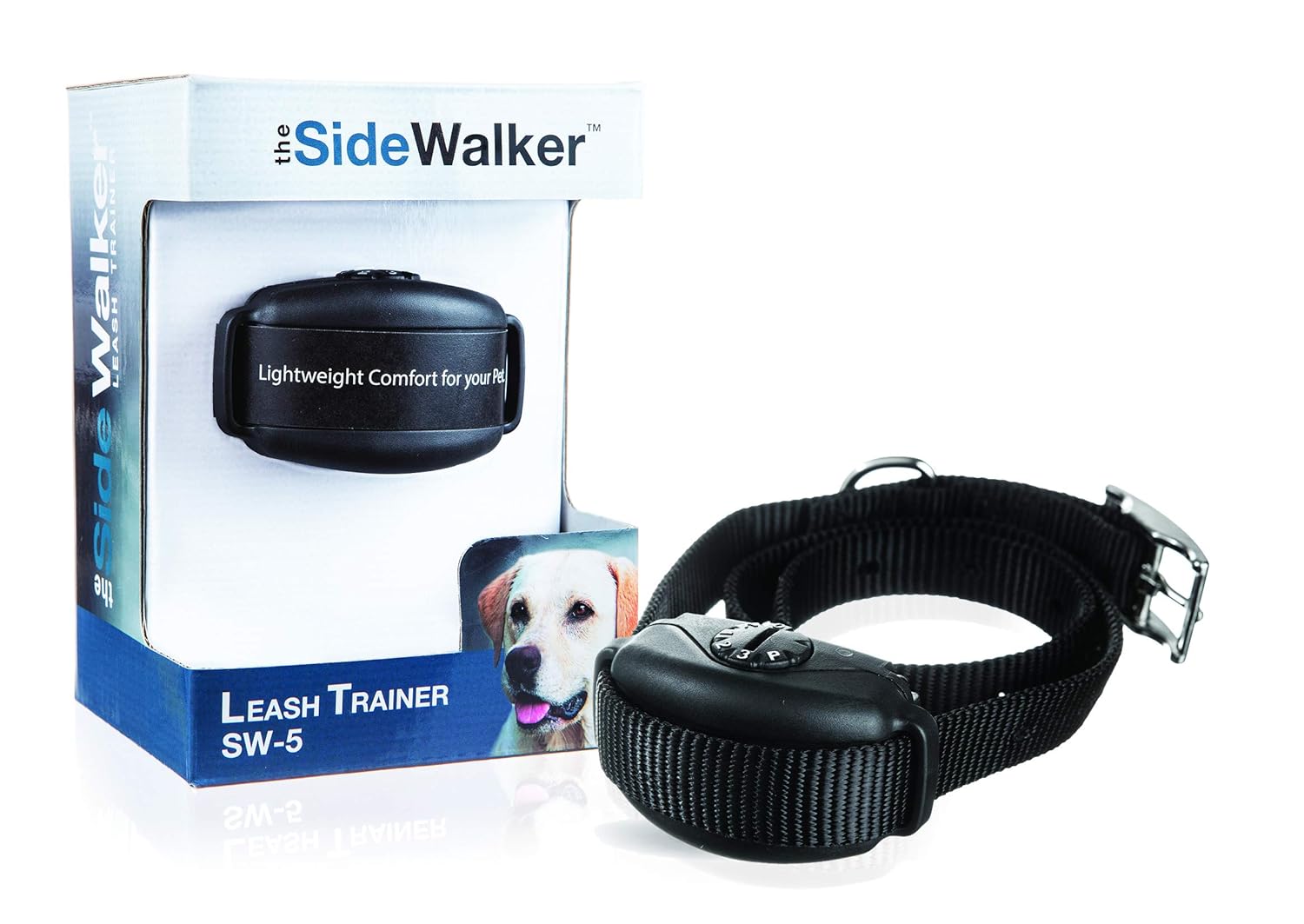 DogWatch DogWatch SW-5 Dog Leash Trainer Stop Pulling Self Teaching Electronic Collar with 3 Levels of Stimulation Vibration Waterproof Rechargeable